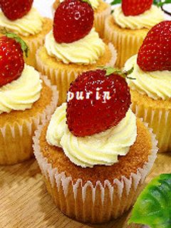 しっとりカップケーキ-レシピのメイン写真