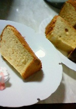 ローズシフォンケーキ-レシピのメイン写真