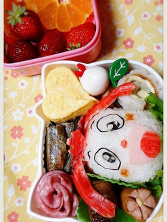 チャレンジ「コラショ」のキャラ弁-レシピのメイン写真