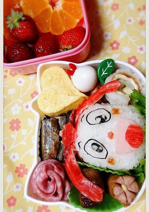 ﾁｬﾚﾝｼﾞ「ｺﾗｼｮ」のｷｬﾗ弁-レシピのメイン写真