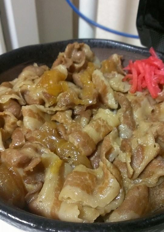 三回戦！吉野家風牛丼味！とろける豚丼♡-レシピのメイン写真
