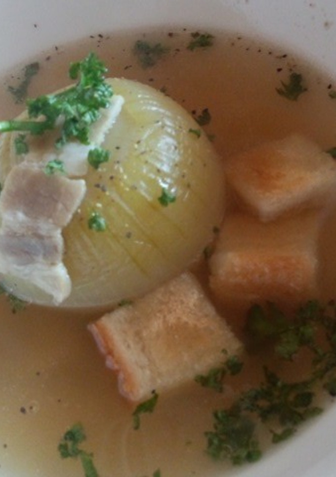 丸ごと玉ねぎスープ-レシピのメイン写真