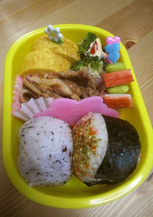【お弁当】2013年度末 ４歳/６歳-レシピのメイン写真
