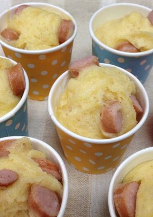 簡単蒸しパン カレー風味-レシピのメイン写真