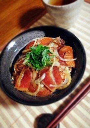 マグロとサーモンのマリネ丼-レシピのメイン写真