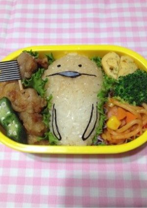 なめこキャラ弁-レシピのメイン写真