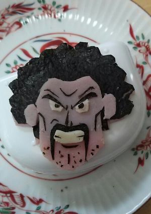 キャラ弁 ドラゴンボール ミスターサタン-レシピのメイン写真