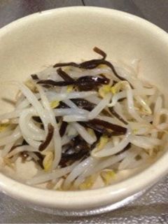もやしの塩昆布和え-レシピのメイン写真