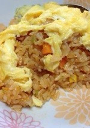 簡単！炊飯器でケチャップライス♪-レシピのメイン写真