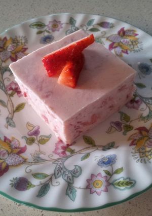 いちごババロア-レシピのメイン写真