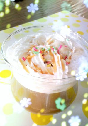 バリスタde甘～いキャラメル♡ラテ♪-レシピのメイン写真