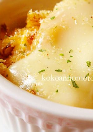 パンの耳リメイク!グラタン風-レシピのメイン写真