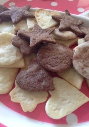 簡単型抜きクッキー三十分！-レシピのメイン写真
