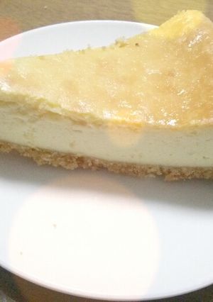 混ぜるだけ！濃厚ベイクドチーズケーキ♡-レシピのメイン写真