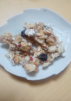 フルーツグラノーラ☆クリームチーズがけ-レシピのメイン写真