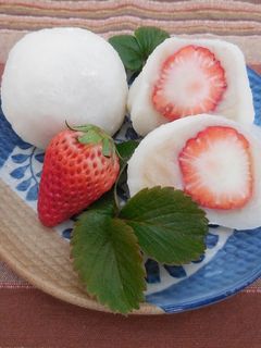 HB ☆お餅!みるく苺大福♪-レシピのメイン写真