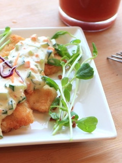 鶏ささみのわさびマヨソース-レシピのメイン写真