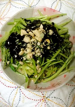 混ぜるだけ！黒胡麻汁無し担々麺サラダ-レシピのメイン写真