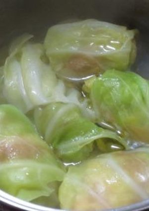 春キャベツの外葉で”ベーコン”だけの？①-レシピのメイン写真