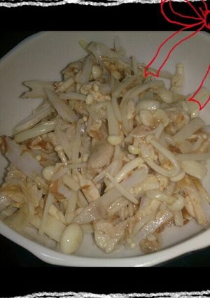ヤゲン軟骨とえのきの梅肉和え-レシピのメイン写真