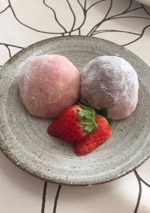 電子レンジで簡単♪いちご大福-レシピのメイン写真