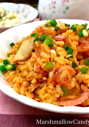 簡単！コクうま！パラパラ☆キムチ炒飯-レシピのメイン写真