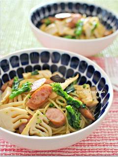 春の味覚を味わう簡単和風パスタ-レシピのメイン写真