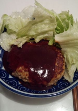 ハンバーグ-レシピのメイン写真