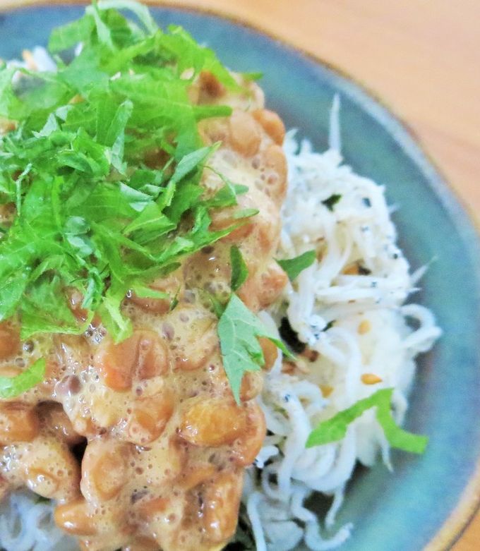 栄養満点!簡単!納豆しらす丼-レシピのメイン写真