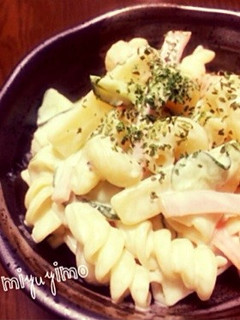 にんにく風味の簡単マカロニサラダ♪-レシピのメイン写真
