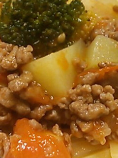 簡単!挽き肉のトマト煮込み-レシピのメイン写真