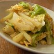 とっても簡単★キャベツとじゃが芋の卵炒め