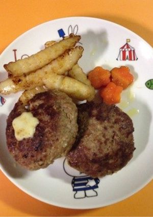 チーズinハンバーグ♪-レシピのメイン写真