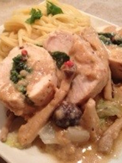 ムネ肉のほうれん草ロール-レシピのメイン写真