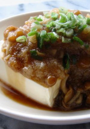 お豆腐のヘルシーなめこおろしがけ*-レシピのメイン写真