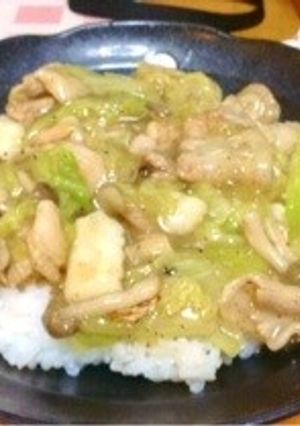エビ☆イカたっぷり海鮮中華丼(^O^)-レシピのメイン写真