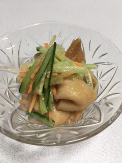さっぱりおいしい!!お麩の酢の物-レシピのメイン写真