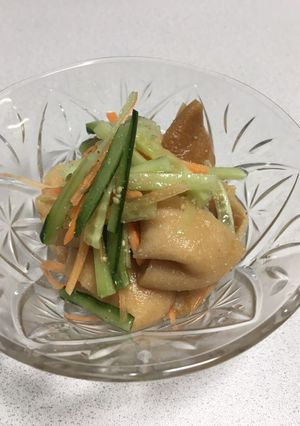さっぱりおいしい！！お麩の酢の物-レシピのメイン写真