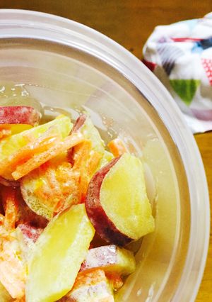 お弁当♡さつまいものヨーグルトサラダ-レシピのメイン写真