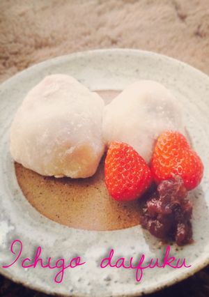 レンジでいちご大福♥︎-レシピのメイン写真