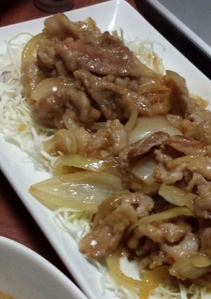 簡単♡甘辛♡豚の生姜焼き-レシピのメイン写真