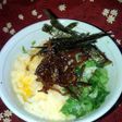 いかなごのくぎ煮でたまごかけご飯♪