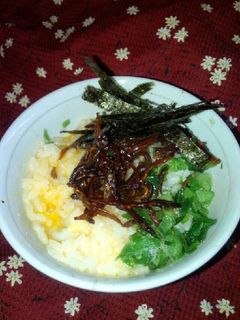 いかなごのくぎ煮でたまごかけご飯♪-レシピのメイン写真