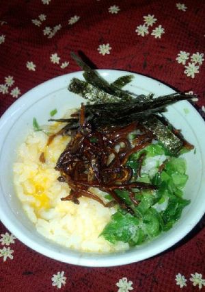 いかなごのくぎ煮でたまごかけご飯♪-レシピのメイン写真
