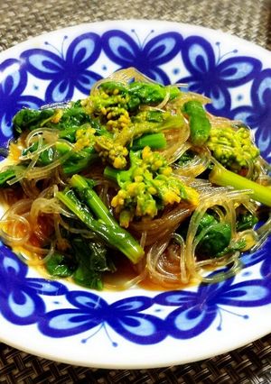 菜花はるさめ☆-レシピのメイン写真