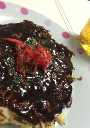 おからレシピ④　おからお好み焼き-レシピのメイン写真
