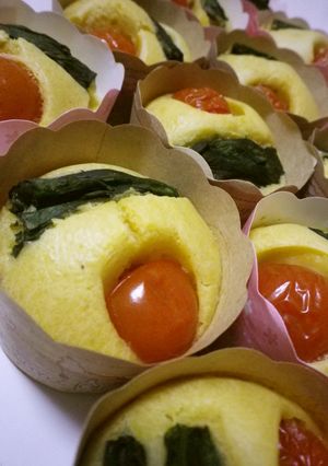 彩り綺麗なお惣菜ケーキ«ケーク･サレ»-レシピのメイン写真