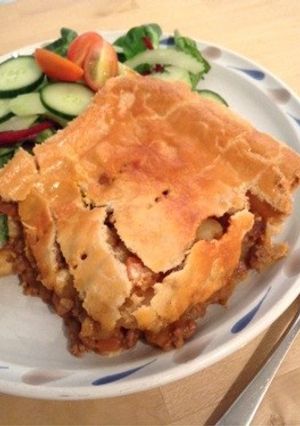 [イギリスおかず] 手抜ミートポテトパイ-レシピのメイン写真
