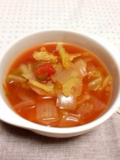 ダイエットトマトスープ-レシピのメイン写真