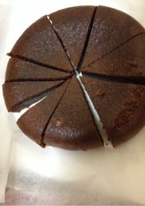 卵と板チョコのみで作るガトーショコラ！-レシピのメイン写真